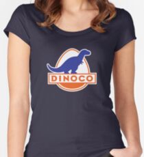 Dinoco (Cars) Women's Fitted Scoop T-Shirt