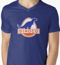 Dinoco (Cars) Men's V-Neck T-Shirt