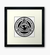 Illuminati Framed Print