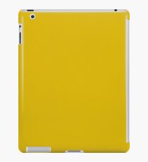 Yellow leather iPad Case/Skin