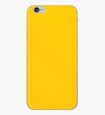 Gelbes Leder iPhone-Hülle & Cover
