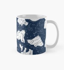 Polar Bear and Constellation Arctic Night Sky Stars Mug