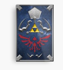 Twilight Princess Hylian Shield Metal Print