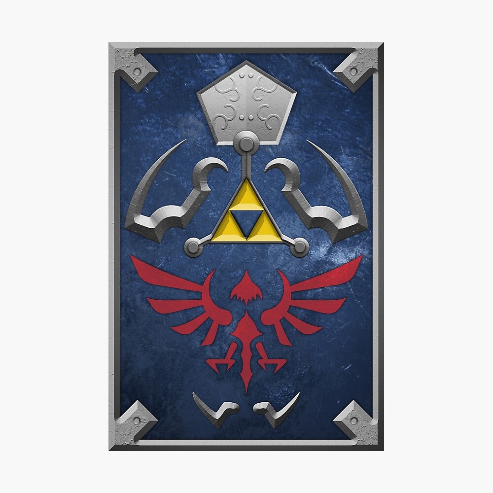 Twilight Princess Hylian Shield Photographic Print