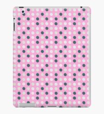 teal white eggs on pink iPad Case/Skin