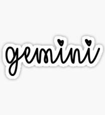 Gemini Sticker Sticker