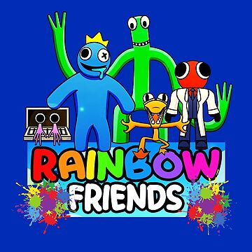 BLUE FACE Rainbow Friends. Blue Roblox Rainbow Friends Characters, roblox,  video game. Halloween Photographic Print for Sale by Mycutedesings-1