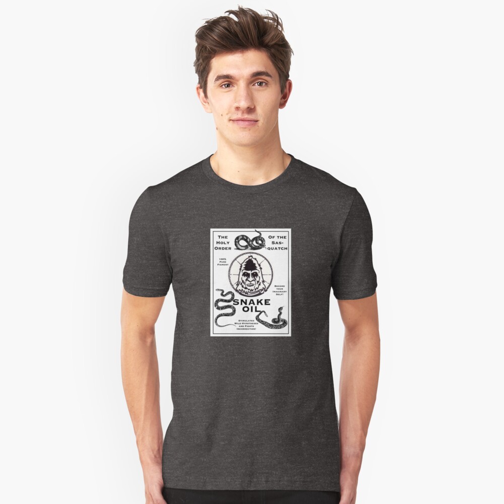 Saint Bigfoot Snake Oil Slim Fit T-Shirt