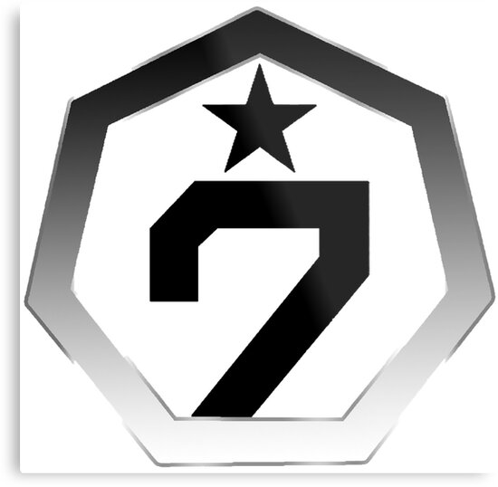 "GOT7 logo" Metal Prints by PaolaAzeneth | Redbubble