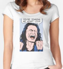 you're tearing me apart, Lisa! T-shirt échancré
