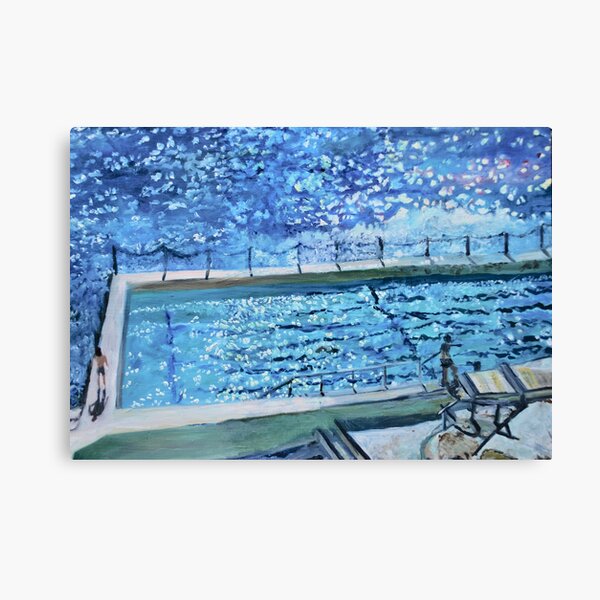 Bondi Icebergs Pool Canvas Prints Redbubble