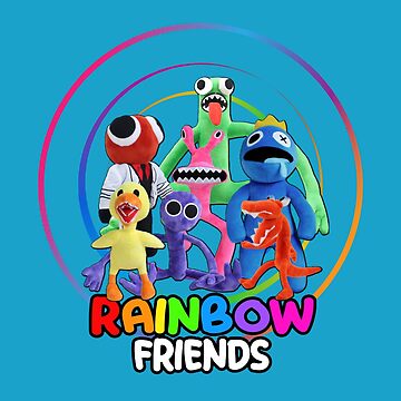 Blue Rainbow Friends. Blue Roblox Rainbow Friends Characters, roblox, video  game. Halloween Essential T-Shirt for Sale by Mycutedesings-1