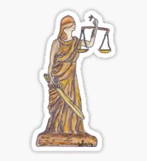 Lady Justice Stickers | Redbubble