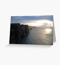 The Cliffs of Mohair Greeting Card