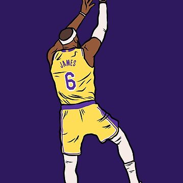 cool nba wallpapers drawing of lebron james wearing a crown his logo  underneath purple background