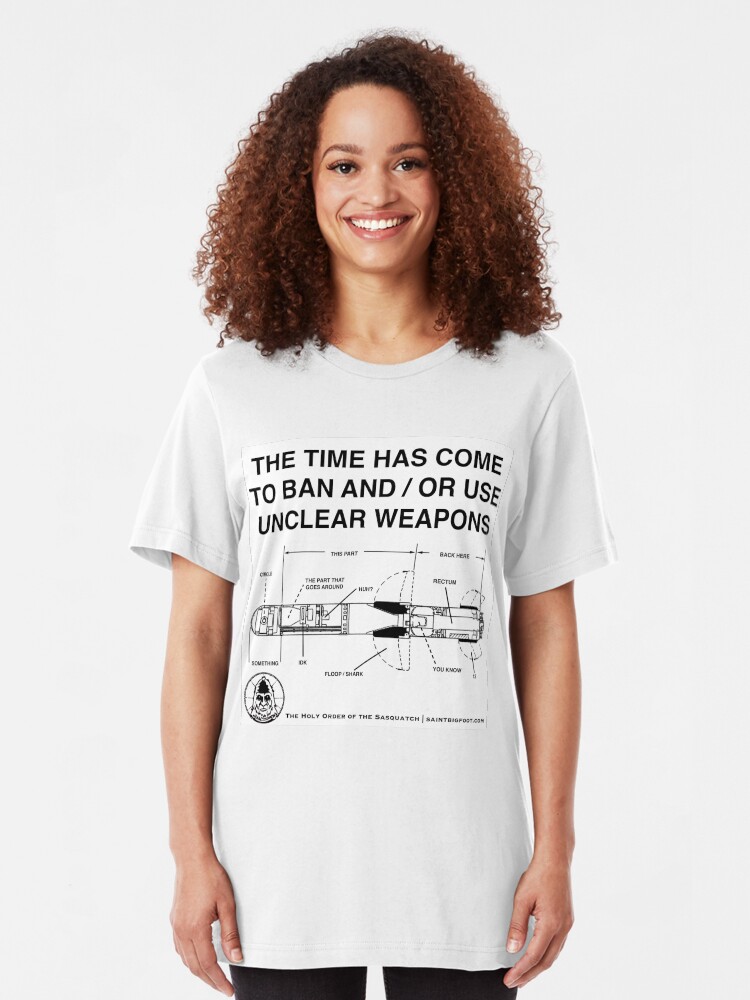 Alternate view of Unclear Weapons Slim Fit T-Shirt