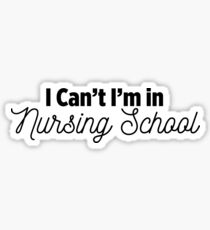 Nursing School Sticker