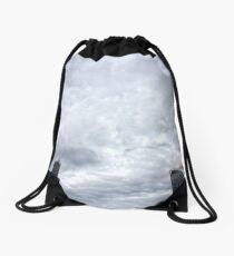 Overcast Hong Kong Drawstring Bag