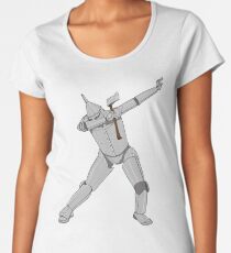 Wizard Of Oz Dabbing Tin Man T-Shirt - Tin Man Dab TShirt Women's Premium T-Shirt