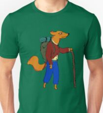 Hiking Fox Unisex T-Shirt