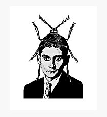 Franz Kafka Metamorphizes Photographic Print
