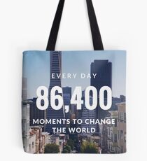 Moments of Change Tote Bag