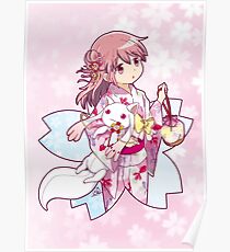 Madoka Kaname - Yukata edit. (rev. 2) Poster