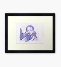 Ghostbusters // Bill Murray Framed Print