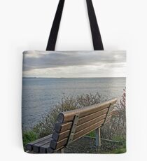 "Bench To Contemplate On" Tote Bag