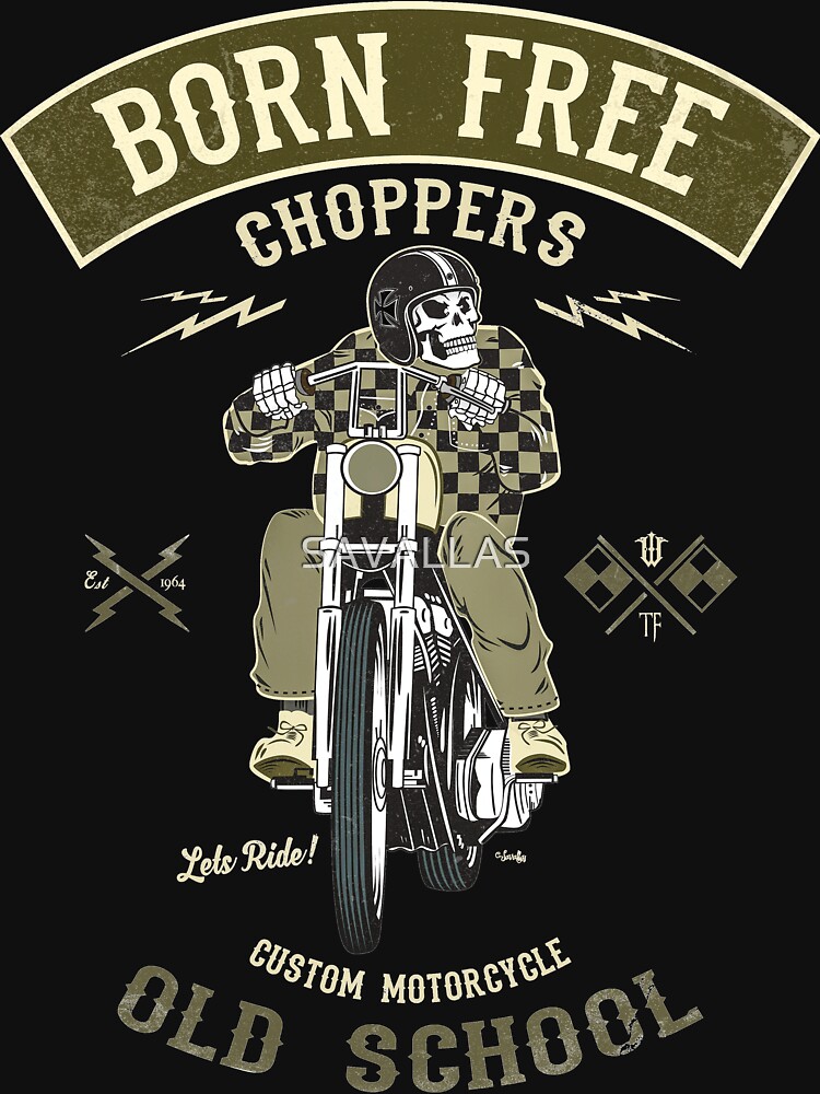 Born Free - Custom Motorcycle von SAVALLAS