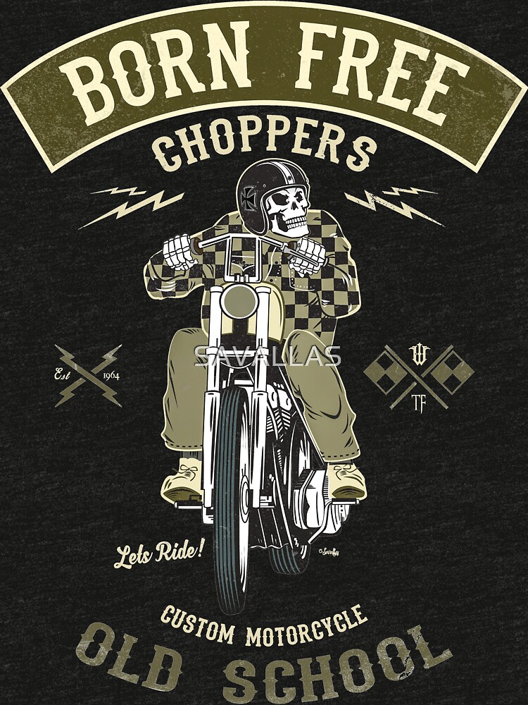 Born Free - Custom Motorcycle von SAVALLAS
