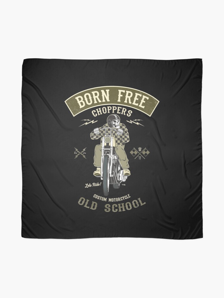 Alternative Ansicht von Born Free - Custom Motorcycle Tuch