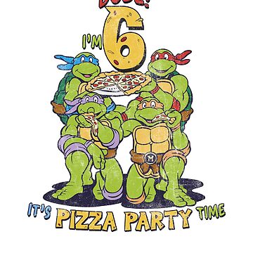 I eat pizza 6 the ninja is in TMNT Shirt - Yesweli