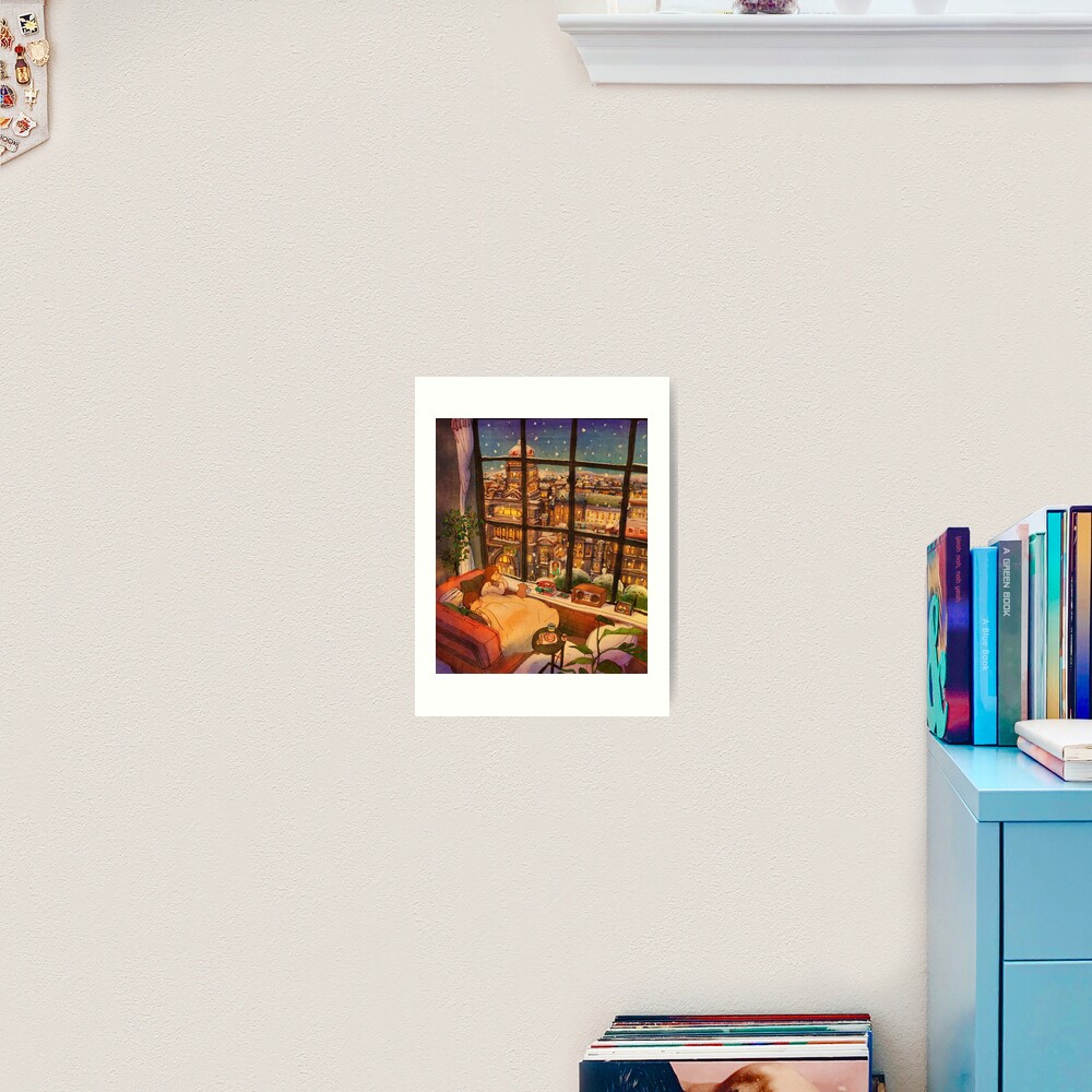 A white winter Art Print