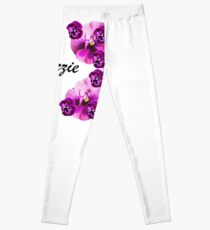 Personalised flowers Leggings