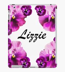 Personalised flowers iPad Case/Skin