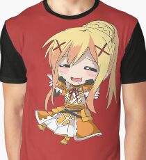 Camiseta gráfica Oscuridad Chibi Konosuba