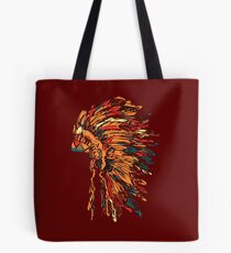 Chief war bonnet Tote Bag