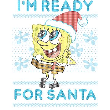 Spongebob Santa Christmas Stocking - Officially Licensed