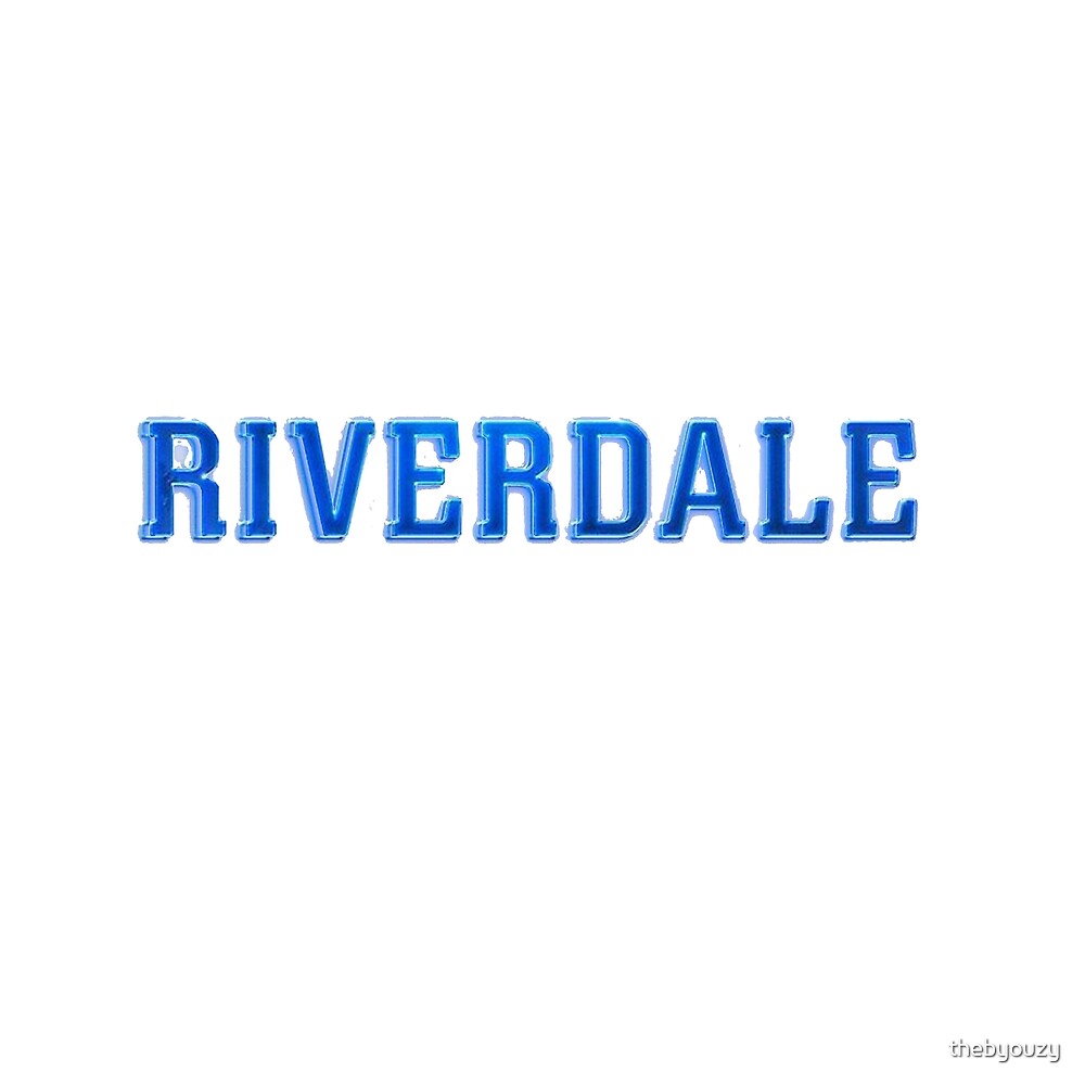  Riverdale  logo  design by thebyouzy Redbubble