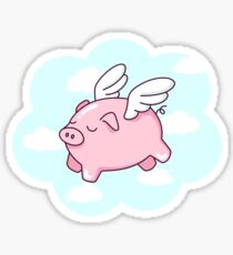 Flying Pig Sticker