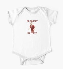 KEINE ROONEY KEINE PARTY Baby Body Kurzarm