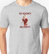 KEINE ROONEY KEINE PARTY Slim Fit T-Shirt
