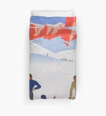 Funda nórdica Dolomitas, Italia Vintage Travel Poster