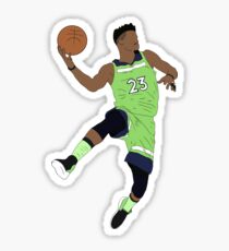 Jimmy Butler Wolves Sticker