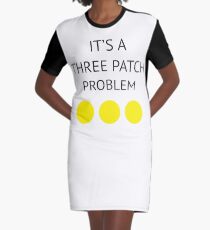 A Three Patch Problem Graphic T-Shirt Dress