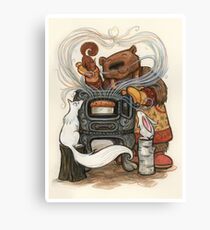 Barney Brown and Friends Canvas Print