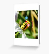 The Santa Ladybug Greeting Card