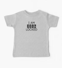 I am 221b locked Baby Tee
