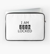 I am 221b locked Laptop Sleeve